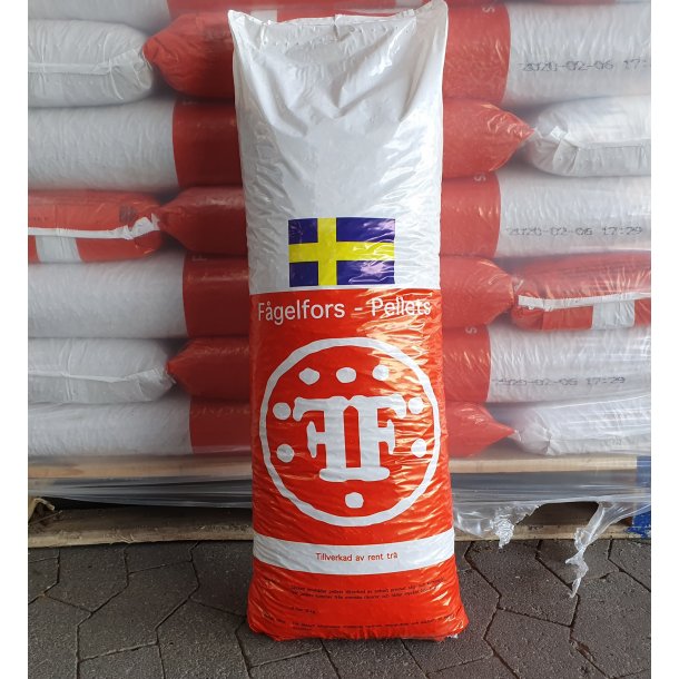 Fgelfors 6 mm Svenske trpiller, 832kg pr. palle (52x16kg) (3,05kr pr. kilo)