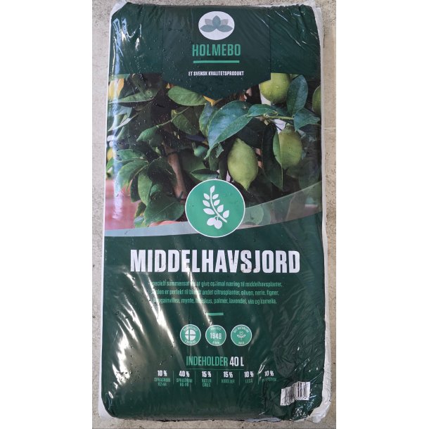 Holmebo Middelhavsjord 40 L