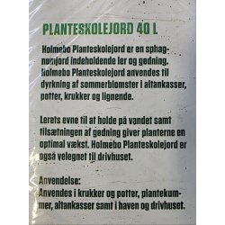 Holmebo Planteskolejord 40 L