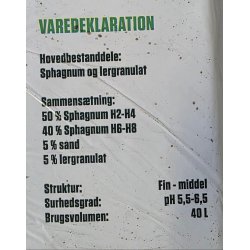 Holmebo Planteskolejord 40 L
