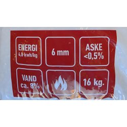 Norr 6mm tr�piller, 896kg pr. palle (56x16kg) (3,90kr pr. kilo)
