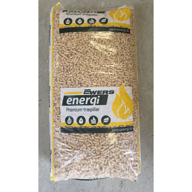 Evers Premium 6mm Tr�piller i 10kg poser, 900kg pr. palle (90x10kg) (3,90kr/kg)