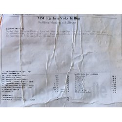 Voksefoder til kylling 15kg