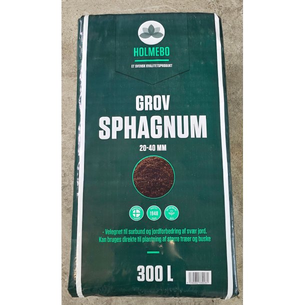Holmebo Grov Sphagnum 0-50 mm 300 L