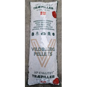 HP Trpiller 8mm Top Kvalitet, 896 pr. palle (56x16kg) (3,05kr pr. kilo)