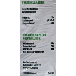 Holmebo Plantes�k 40L sphagnum-baseret muld (60x40L)