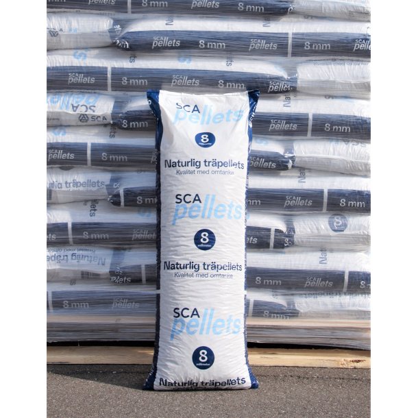 SCA Pellets (Bionorr) 8mm Tr�piller, Svensk Super Kvalitet, 832kg pr palle (52x16kg)(3,69kr pr. kg)KOMMER P� LAGER FRA UGE 30